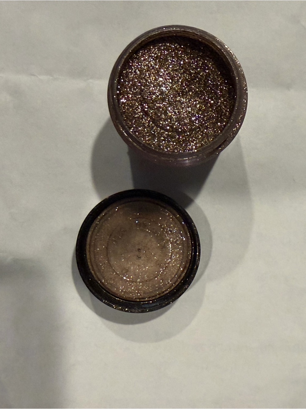 MAC Reflects Antique Gold shimmering Bronze Loose Glitter Pigment -